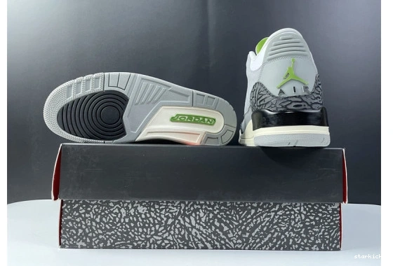 Air 136064-006 Jordan Retro 136064-006 Chlorophyll 3 0811